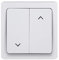 Debflex 746805 Blok Courant encastrable | Boitier Mural | Interrupteur va et Vient | Gamme Diam2 | Prises 2P+T 16A Et 2 Vv - Blanc