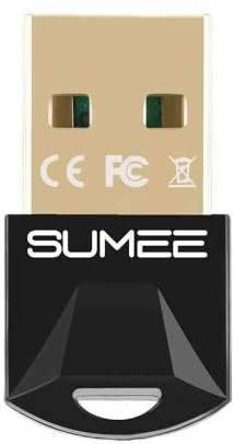 USB Bluetooth 5.0 Adapter Dongle,Wireless Bluetooth Transmitter Receiver for PC Laptop Computer Desktop Stereo Music Skype Call Keyboard Mouse Support All Windows 10/8 / 8.1/7
