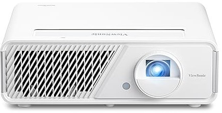 ViewSonic X2, 3 100 LED lumen Full HD Smart LED kort kastprojektor för hem och familjeunderhållning med WiFi Bluetooth och Harman Kardon-ljud
