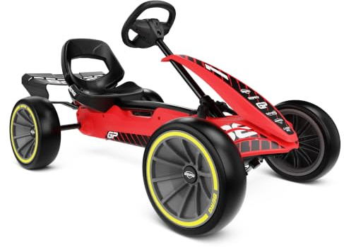 BERG Pedal-Gokart Reppy, veicolo a pedale, ad alto standard di sicurezza, giocattolo per bambini adatto per bambini dai 2 ai 6 anni (Reppy GP)