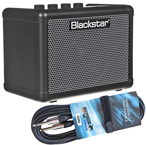 Blackstar Fly 3 Mini Bass-Verstärker Pack Stereo Set mit 6 Watt + keepdrum Klinkenkabel