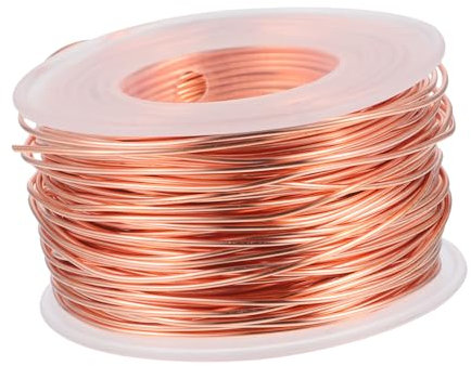 BELLIFFY 40m Kupferdraht Für Pflanzen Gartenarbeit Metalldraht Basteln Kupferdraht Elektrokultur Kupferantenne Kupferdrahtrolle Zum Basteln