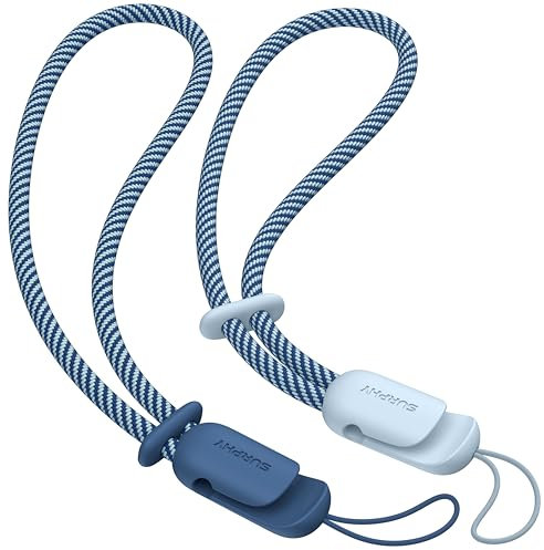 SURPHY 2 Pièces Cordons avec Dragonnes à Main pour Couple, pour Téléphone Portable, clé, USB, Lecteur MP3, MP4 et Plus