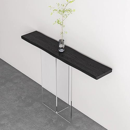 CZAOERXB Beistelltische für das Wohnzimmer hinter dem Couchtisch, schmaler Konsolentisch, Konsolentisch, 2-stufiger Beistelltisch, Lagerregal, schmaler Sofatisch, Hochtisch, Präsentationsre