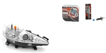 Johns, Scheinwerfer + Nightbreaker passend für Peugeot 207 02/2006 - Rechts