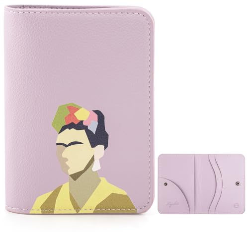 Lychii Reisepass Hülle, RFID-blockierend, Passport Holder für Damen Herren, Tasche für Reiseunterlagen, Reisepass etui Organizer Reisedokumente