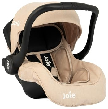 Joie Junior I-Gemm - Seggiolino auto per bambole in pietra, comodo da portare con sé, seggiolino per auto da viaggio con portaoggetti, cinghia integrata per bambole fino a 45 cm, carrozzine