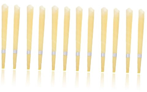 DECOMELODY 12 Stück Ohr Aromatherapie Sticks Bienenwachs Ohrenschmalz Zubehör Kompakt Beruhigend Bei Tinnitus Fördert Frische Ohren Und Besseren Schlaf Geeignet Für Schlafstörungen