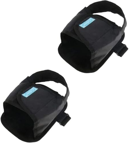 Cubierta de Reposapiés para Pedales de Sujeción de Pies para Sillas de Ruedas Correa de Protección Fija Zapatos de Sujeción de Seguridad para Recuperación de Pacientes Mayores