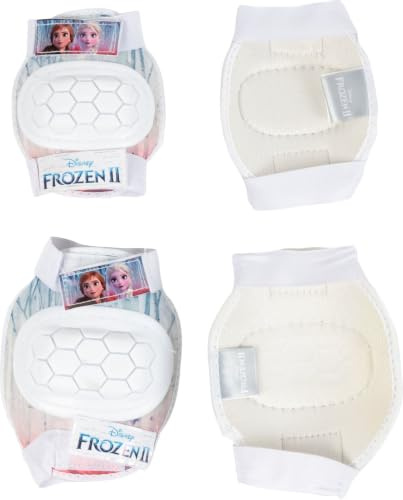 Tataway Disney Frozen Set Mit Ellbogen- Und Knieschützern Für Mädchen Für Sport Auf Rädern, Skateboards Und Rollern. Größe XS (3-6 Jahre)
