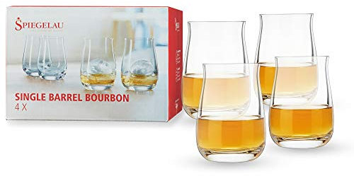 Spiegelau & Nachtmann, 4-teiliges Single Barrel Bourbon Whiskyglas-Set, Special Glasses, 4460166