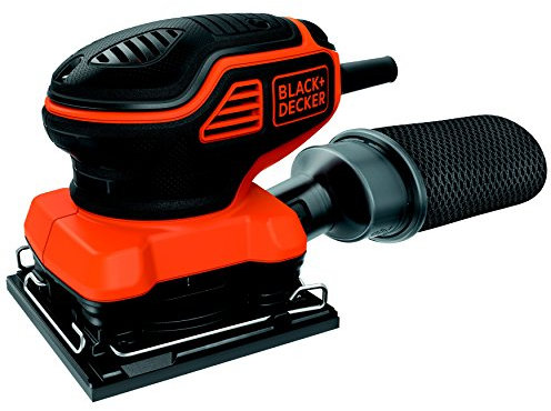 BLACK+DECKER KA450 KA450 Lijadora Orbital 220W 1 4 Hoja con accionador a presión 220W Naranja