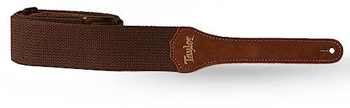 Taylor Cotton 2 Inches Guitar Strap - Chocolate Brown