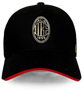 AC Milan AC Milan Truckerkeps med visir och retina, bomull, polyester, grå, svart, röd, en storlek, justerbar