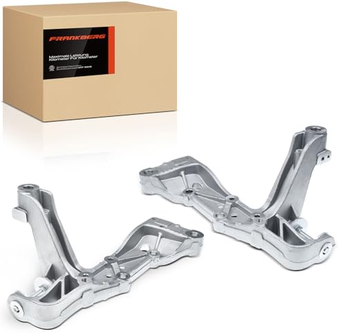 Frankberg 2x Querlenker Halter Konsole Vorne Links Rechts | für A3 8P Caddy III 2K 2C Golf V 1K J-e-t-t-a III 1K T-o-u-r-a-n 1T 2003-2013