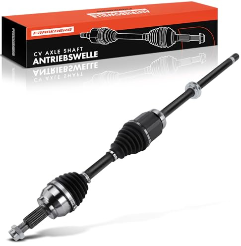 Frankberg Albero di trasmissione Albero dell'asse Cambio automatico Asse Anteriore Destra Compatibile con Discovery Sport L550 R.a.n.g.e R.o.v.e.r Evoque L538 Replace# LR117134