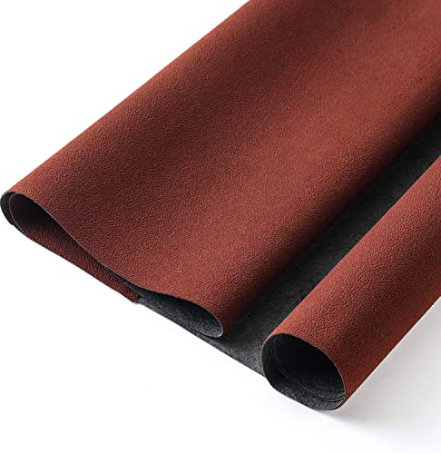 Forro Aterciopelado Adhesivo Peel Stick de 35,5 cm x 248 cm con Textura Aterciopelada para cajones de joyería, Manualidades, Arte y artesanía. Forro de Fieltro para cajones DIY (café)