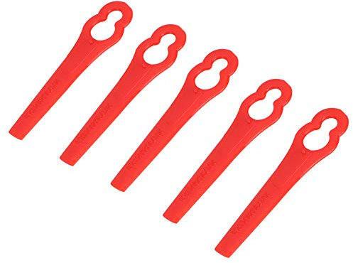 Set di 40 Lame in Plastica per Tosaerba Senza Fili - Accessori Universali per Tagliaerba Elettrico, Ricambi Facili da Installare, Compatibili con Modelli Portatili