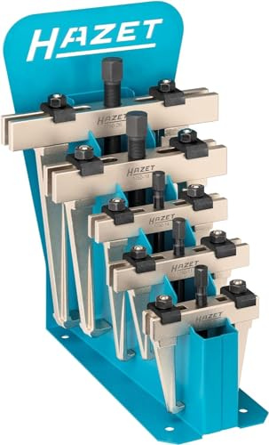 Hazet Schnellspann-Abzieher-Satz, 2-armig 1750/5, 5-teilig | 13800 g, 5-teilig, Antrieb 260040 Zweiarmiger Abzieher,, Innen- und Außenabzieher, 5-teiliger Satz im Verkaufsständer