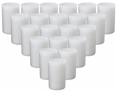 Yinxi Boîte de Film Vide en Plastique, conteneur de Bobine d'appareil Photo, Mallette de Rangement, Accessoires (Size : White 50pcs)