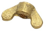 1/2pcs M3 M4 M5 M6 M8 M10 M12 DIN315 In Ottone Dado A Farfalla Serrare A Mano Dadi Ad Alette (Size : M10 1pc)