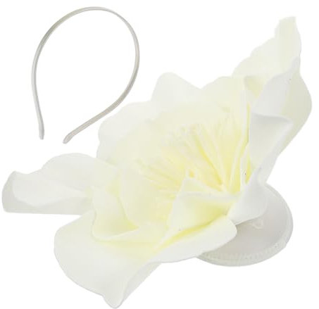 CALLARON Große Blumen-fascinator Für Damen Elegantes Haaraccessoire Mit Oversized Blüten Für Partys Und Hochzeiten Für Fotos Und Besondere Anlässe Bezauberndes Design