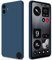 GiiYoon Case Compatible with Nothing CMF Phone 1, Silky-Soft Touch Full-Body Protective Phone Silicone Case, Shockproof Cover with Microfiber Lining, Blue