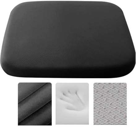 LIbgiubhy Cojines de Espuma Viscoelástica Ergonómicos Cómodos para Asientos de Oficina y Coche, Alivia la Presión del Coxis