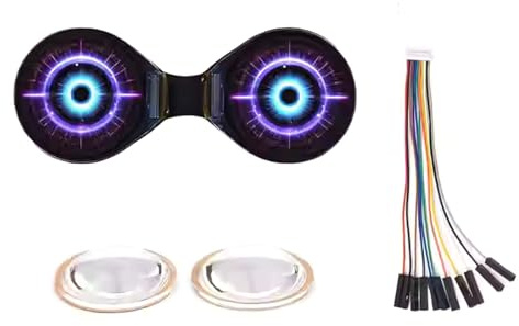 Watreketal 0 71in Rund LCD Display Bildschirm Hochhellige Wearables Elektronik Hobbyisten Und Entwickler Display Bildschirm