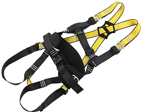 Alomejor Fais de sécurité Corporelle Full Cause de sécurité Protection Chutes à Haute Résistance avec Sac Coussin pour Nettoyage Extérieur la Paroi, Harnais en Polyester pour la Construction Puissance