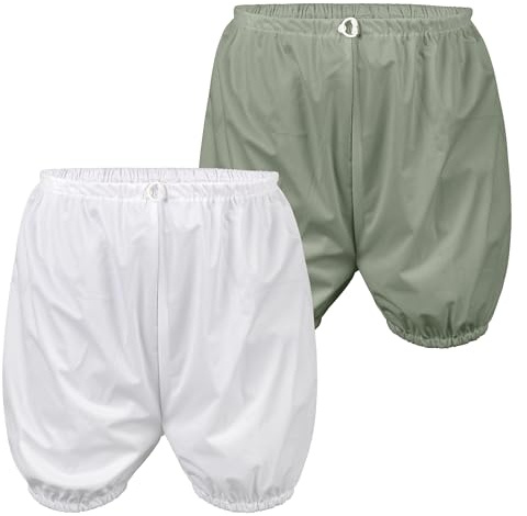 2Pack Adult Diaper Cover for Incontinence,Unisex Leak-Protection Pants Over Diapers Waterproof, Washable Adult Incontinence Briefs,Reusable Underwear for Men Women Supplies,White,XL