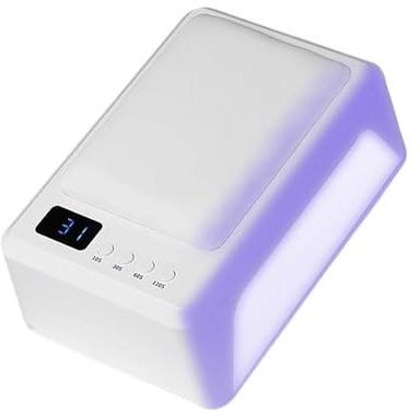 UV nagellampa, Professionell nagellampa med handkudde 72W nageltorklampa for manikyr 60 lysdioder automatiskt avkännande UV LED-nagellampa for nagelkonst