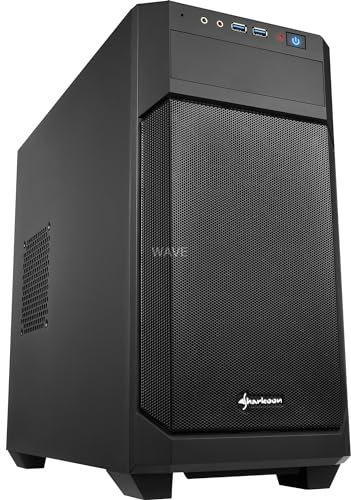 Sharkoon V1000 PC-Gehäuse schwarz