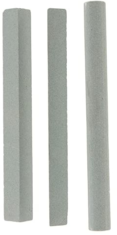 B Blesiya 3pcs Pierre à Aiguiser Aiguiseur de Couteaux à Découper Taille-crayon Professionnel Pierres à Aiguiser Dureté élevée