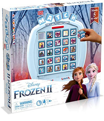 Winning Moves - TOP Trumps Match - Frozen 2 - Anna und ELSA, Olaf und viele weitere - Alter 4+ - Multilingual