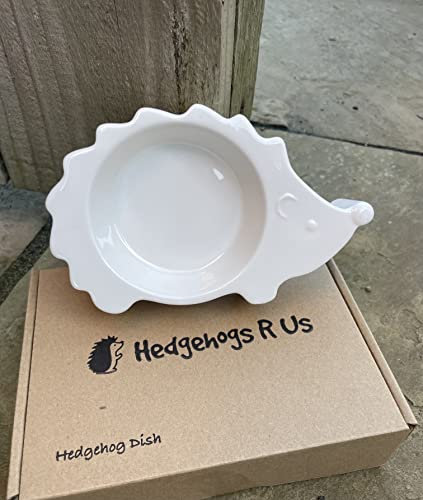 Hedgehog Bowl-Dish-Food-Water-Porcelain