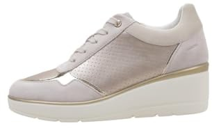 Geox Femme D Ilde A Shoes, Champagne Lt Sable, 37 EU