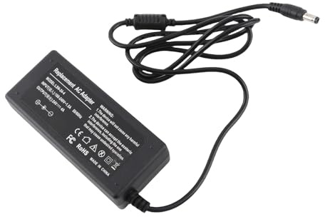 Nätadapter, DC 24V 4A AC100 Till 240V Universalladdare med LED-indikator, 5,5x2,5mm Universal AC Till DC-adapter Strömförsörjning för Hushållselektronik, Bildskärmar