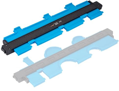 KATSU 20-Zoll-Konturenlehre, Profilwerkzeug mit Verriegelung, multifunktionales Duplizierwerkzeug für unregelmäßige Formen, Holzbearbeitungs-Umriss-Messwerkzeug