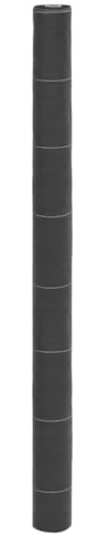 vidaXL Membrane Anti-Mauvaises Herbes Noir 1,5x50 m PP