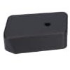 Abdeckhaube schwarz passend für Bandschleifer GBS 75AE und andere Bosch Modelle - 1605510150