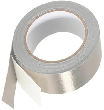 Faraday - Nastro adesivo doppio conduttivo, 50 m, nastro biadesivo ad alta schermatura per isolamento dei cavi, 25 mm