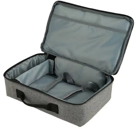 docooler Sac de projecteur de Ménage Étui de Transport Portable pour projecteur et Accessoires Sac de Voyage pour projecteur Antichoc Résistant à l'Usure avec Fermeture éclair Lisse