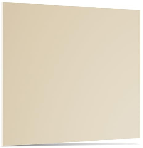 Prima Renovierungs-Systeme Panneau avant de lave-vaisselle, disponible en 10 couleurs, pour lave-vaisselle entièrement intégré et partiellement intégré, beige, 715 x 594 mm