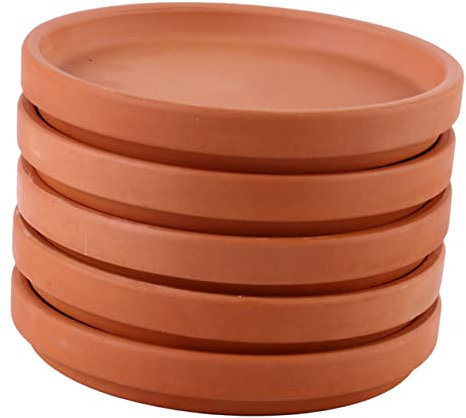 TINEASUR 15pièces Plateau De Fleurs Saucisses De Pot De Plantes Étanches pour Intérieur Et Extérieur Protège Sol Et Mobilier des Fuites Eau Taches
