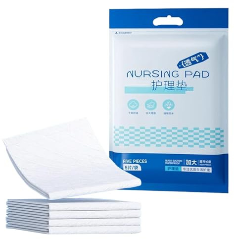 Windelwechsende Liner Schnelltrocknen unter Pads, Wickelwechsel -Liner, Schnelltrocknungskissen, leichtes, einfach zu bedienendes, 90 x 60 cm/35,43 x 23,62 Zoll für Zuhause und Reisen