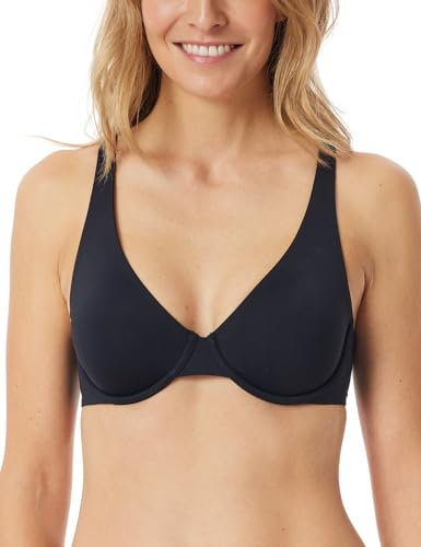 Schiesser Damen Bügel geformten Cups-Unique Micro BH, schwarz_181126, 85D