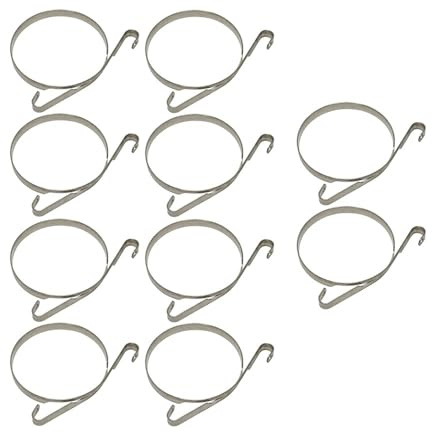 OUZHOULGPS Lot de 10 butées chaîne Frein for tronçonneuse 340, 345, 346XP, 350, 351, 353, 357, 359, 445, 445E, 450E, 460 Partie