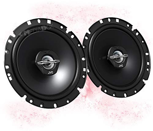 Mediadox Front 16,5cm/165mm 2-Wege Koax Auto Lautsprecher/Boxen/Speaker Set von JVC (CS-J1720X) kompatibel mit FIAT Ducato Typ 250 ab 2006