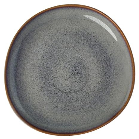 like. by Villeroy & Boch – Lave Gris Stoneware Coffee Saucer, Dishwasher Safe